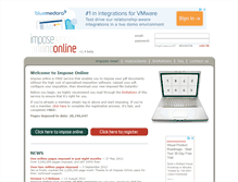 Tablet Screenshot of imposeonline.com